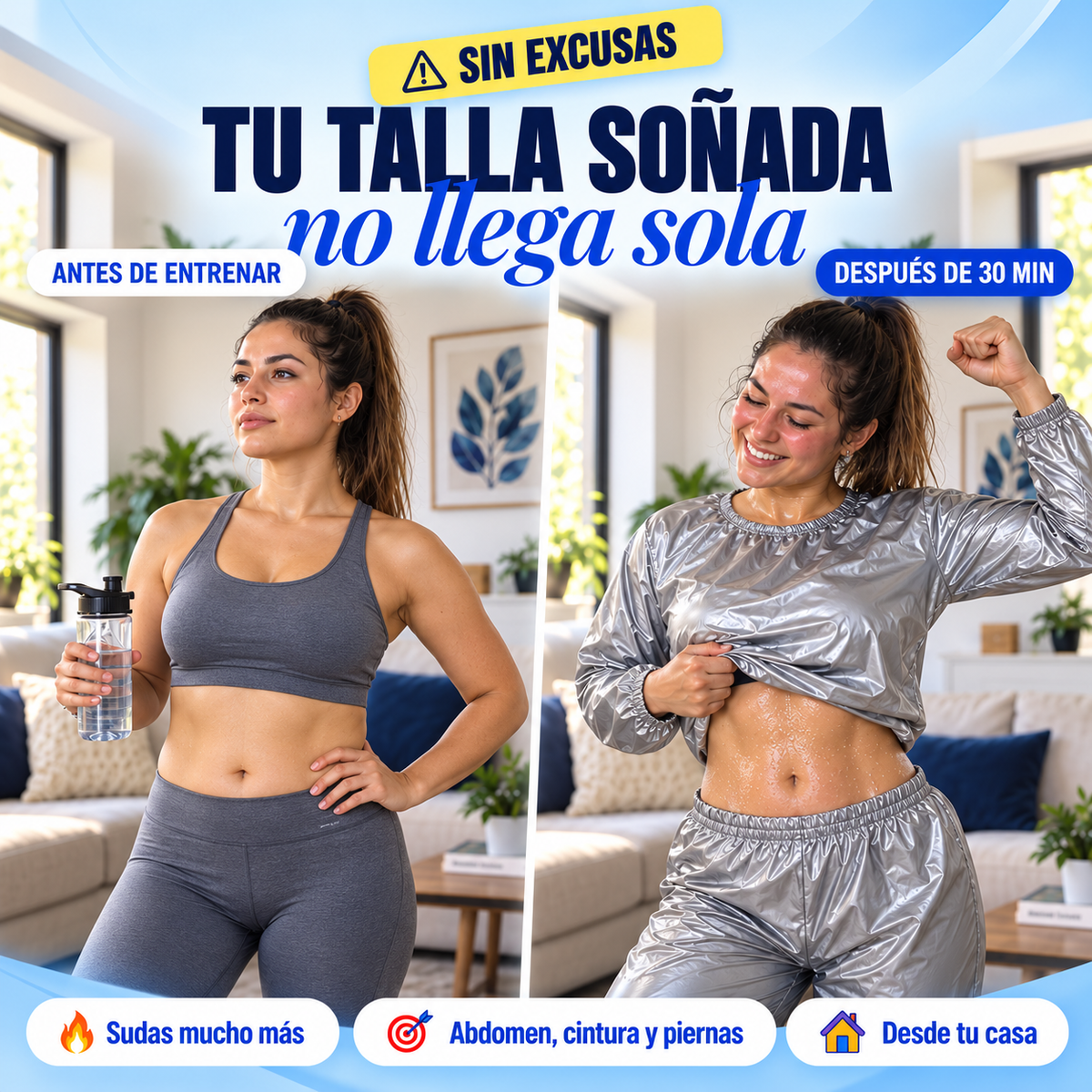 Traje Sauna Termo activó: Operación Bikini