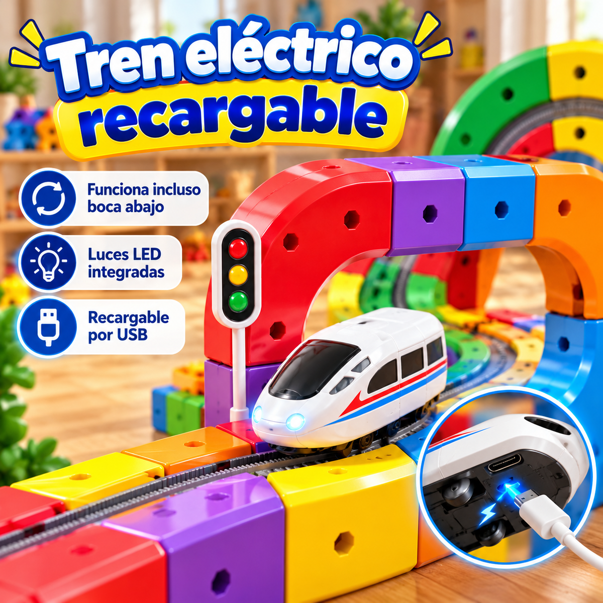 Tren magnético: Imaginación sin límites
