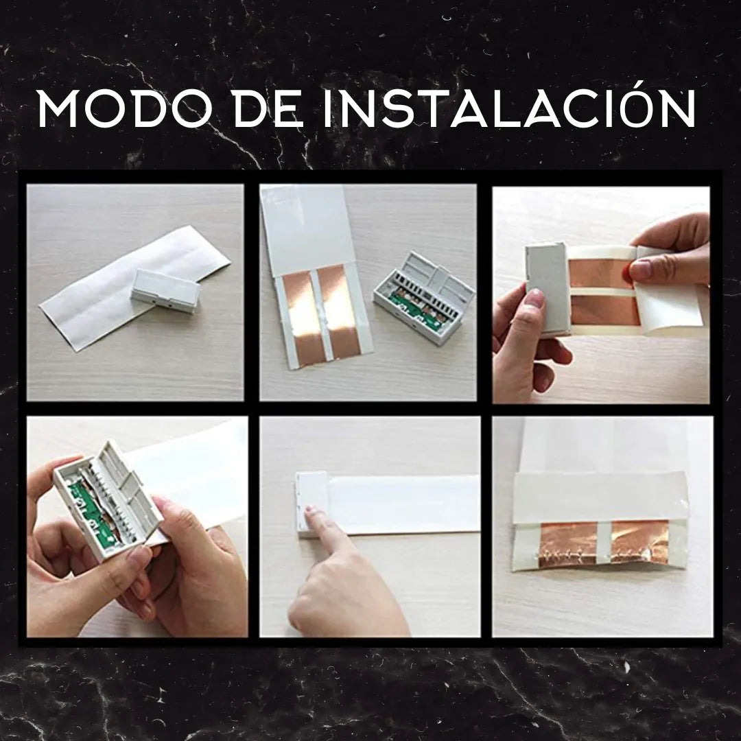 Cinta de cobre para conexiones de luz 5mt