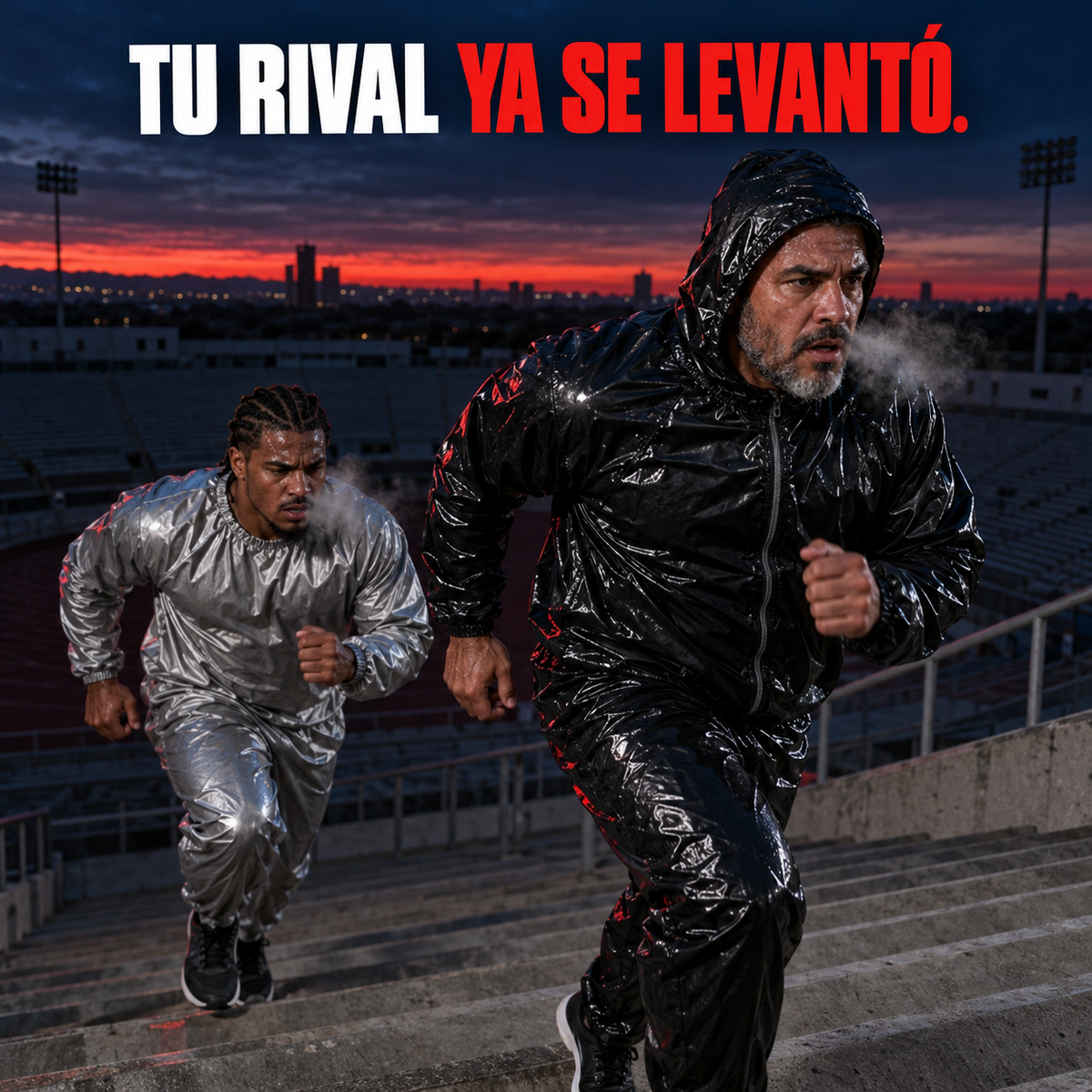 Traje Sauna Old School: Cardio de Tarima