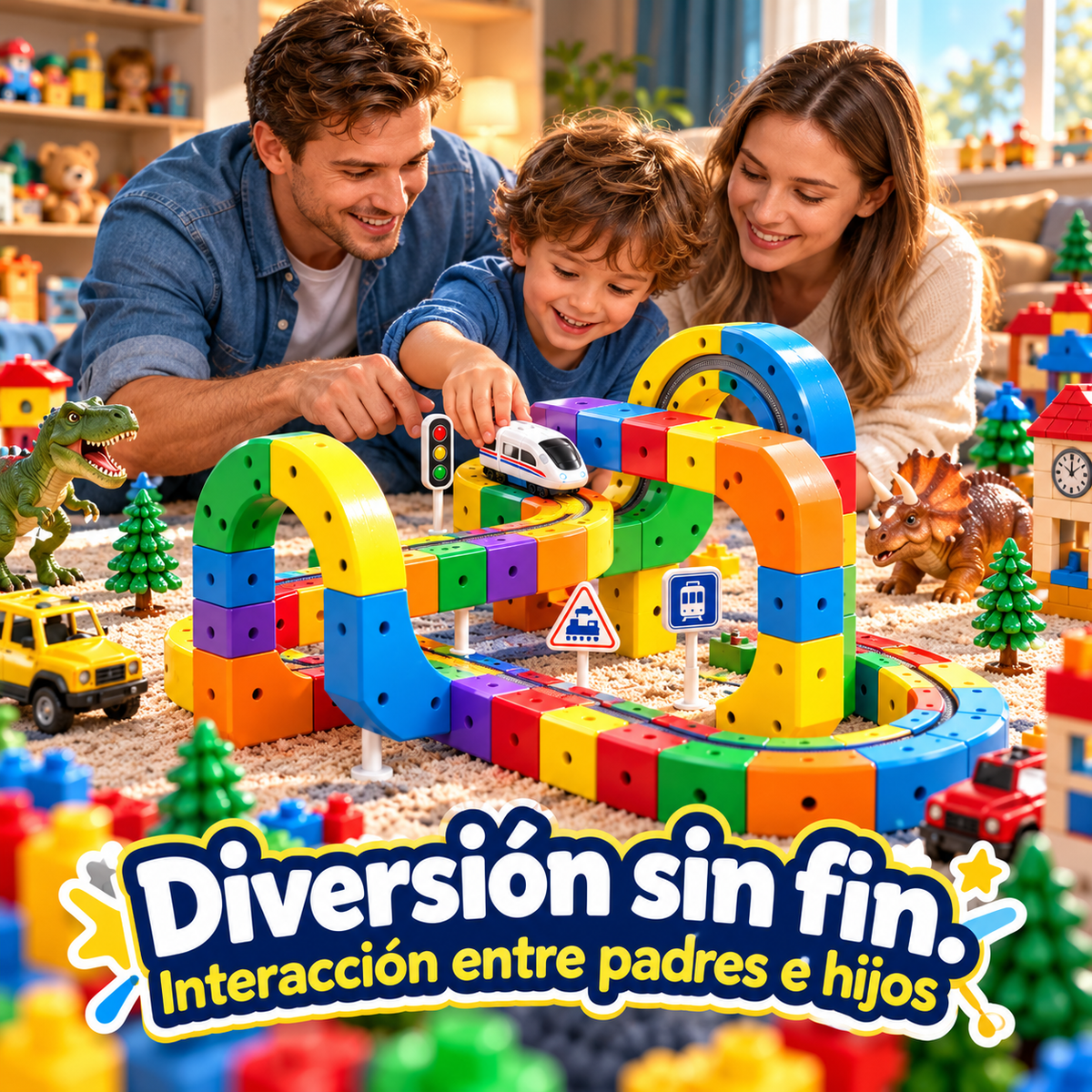 Tren magnético: Imaginación sin límites