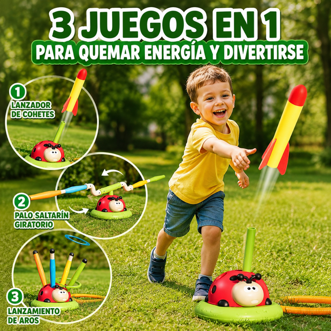 JUGUETE MULTIJUEGOS MARIQUITA 3 EN 1