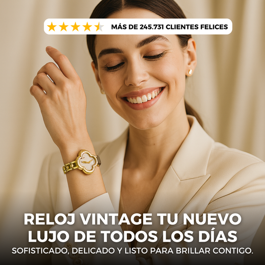 El reloj vintage que habla por ti