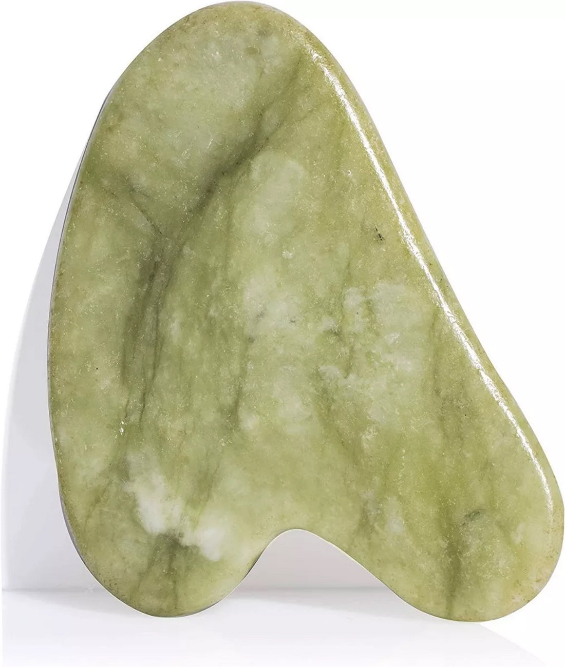 Gua Sha Corazón Jade Masajeador Facial